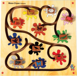 SKILLOFUN Maze Chase-Colors(Multicolor)