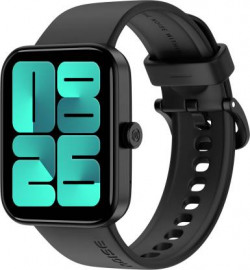 Noise Caliber Buzz 1.69'' Display with Advanced Bluetooth Calling & Powerful Battery Smartwatch(Black Strap, Regular)