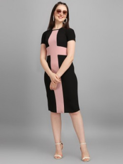 PURVAJA Women Bodycon Multicolor Dress