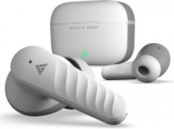 Boult Audio X10 TWS with 45Hrs Playtime, ENC Mic, 40ms Lowest Latency, Fast Charging, 5.3v Bluetooth Headset(White, True Wireless)