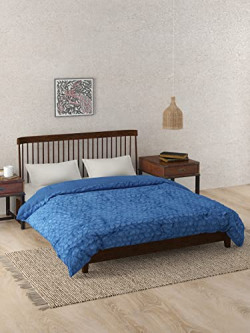 Fabindia Anaisha Iraya Cotton Poly Fill Double Woven Quilt : 2.25m x 2.5m