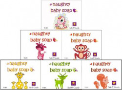 naughty baby soft & gentle glycerin soap (450 gm -Pack of 6)(6 x 75 g)