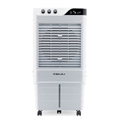 Bajaj DMH90 Neo 90L Desert Air Cooler For Home | For Larger Room | Big Ice Chamber | High-Speed | Invertor Compatible | 90Ft Air Throw | 3 Yrs Warranty (1 Yr Standard + 2 Yrs Extended Warranty)White