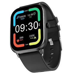 Fire-Boltt Ninja Call Pro Max 51.05mm (2.01 inch) Display Smart Watch, Bluetooth Calling, 120+ Sports Modes, Health Suite, Voice Assistance (Black)
