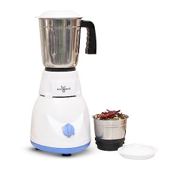 Blue Eagle 500 Watt Powerful Mixer, Blender & Grinder with 2 Jars|ABS Plastic|2 Years Warranty | White