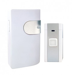 Blackt Electrotech : BT02DB Wireless RF Door Bell Set for Home Office with LED Light Range 36 Ringtones 1 plugin Receiver and 1 Push Button