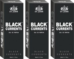 ST-JOHN Cobra Black Current 50ml Pack of 3 Body Perfume Spray Gift Pack Eau de Parfum  -  150 ml(For Men & Women)