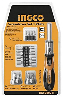 Ingco 24 in 1 Screwdriver set (Multicolour)