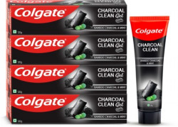 Colgate Bamboo Charcoal Clean & mint (pack of 4 ) Toothpaste(480 g, Pack of 4)