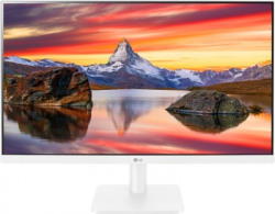 LG 24 inch Full HD LED Backlit IPS Panel Monitor (24MP400-W.BTR)(Response Time: 5 ms, 75 Hz Refresh Rate)