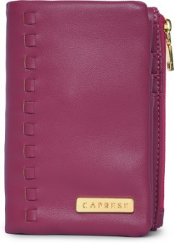 Caprese Women Casual Pink Artificial Leather Wallet