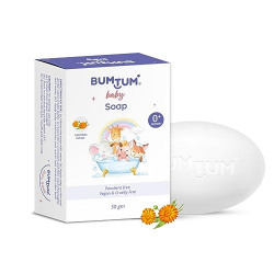 Bumtum Baby Soap Parabens Free Vegan & Cruelty Free 50Gm