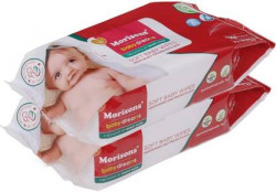 Morisons Baby Dreams Baby Wipes 72s Combo (Pack of 2)(144 Wipes)