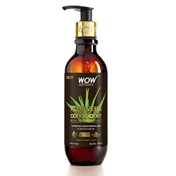 WOW Skin Science Aloe Vera Conditioner for Hair Smoothening & Hydration - For Dull, Dry And Damaged Hair - 250ml