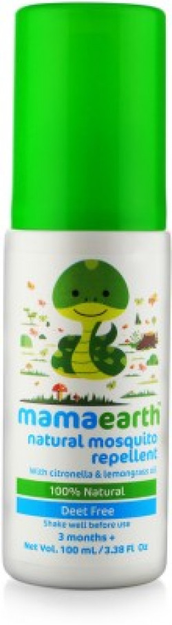 mamaEarth Natural Mosquito Repellent for babies(3 months+)(100 ml)