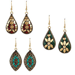 Yellow Chimes Earrings for Women & Girls| Traditional Multicolor Drop Earrings| Gold Plated Set| Drop Earring Combo| Accessories Jewellery|Birthday & Anniversary Gift