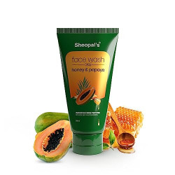 Sheopal's Honey And Papaya Face Wash Remove Tan, Dead Skin And Moisturize Skin With Goodness Of Antioxidants - 100 ml