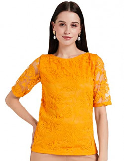 Miss Olive Women's Regular (MOSS19TP30-01-183-03_Mustard_S)