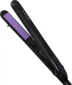 VEGA Adore Hair Straightener For Women, VHSH-18, Ceramic Coated Plates VHSH-18 Hair Straightener(Purple, Black)