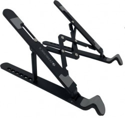 ZEBRONICS ZEB 7 Angles adjustable Tabletop(BLACK) Laptop Stand @299