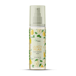 CGG Cosmetics Juicy Pear Body Mist, 100% Vegan, Keep You Feeling Fresh, Instantly Refreshes, No Alcohol, Paraben & Phthlate Free for Men & Woman-200ml
