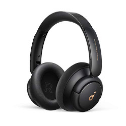 soundcore by Anker Life Q30 Hybrid Active Noise Cancelling Bluetooth Headphones with Multiple Modes, Hi-Res Sound, Custom Eq Via App, 40H Playtime, Comfortable Fit, Multipoint Connection - Over Ear