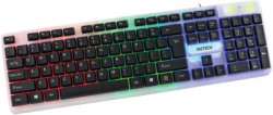 Intex IT-KB331 / Full-Size, RGB Lighting, Membrane Wired USB Gaming Keyboard(Black)