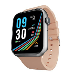 Fire-Boltt Ring Plus 1.91" Bluetooth Calling Smartwatch Largest Full Touch Display & Full Metal Body, AI Voice, Over 100 Sports Modes, SpO2, Heart Rate Tracking