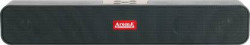 Aroma Studio 39 High Sound Quality With 6 Hours Playing Time 10 W Bluetooth Soundbar(Black, Stereo Channel)