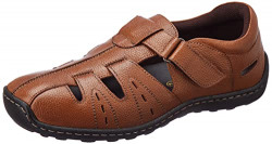 Burwood Men's BWD 448 Tan Leather Sandal (BW 450)