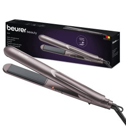 BEURER HS 15 HAIR STRAIGHTNER WITH CERAMIC COATED PLATES | COMPACT DES