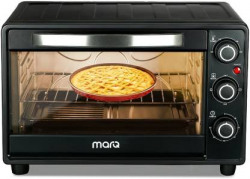 MarQ by Flipkart 26-Litre 26AOTMQB Oven Toaster Grill (OTG) with 4 Skewers and Inbuilt light(Black)