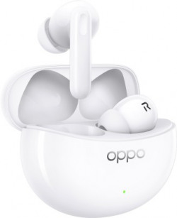 OPPO Enco Air3 Pro Industry first Composite Bamboo Fiber,ANC,30H Playtime,Fast Charge Bluetooth Headset(White, True Wireless)
