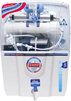 Aqua Fresh EPICAQUA+RO+UV+UF+TDSADJUSTER 15 L RO + UV + UF + ATDS Water Purifier(Blue)