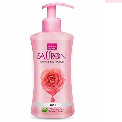 VI-JOHN Saffron Fairness Rose Body Lotion for Dry Skin | Deep Moisturiser and Instant Hydration Winter Cream, 250ml (Pack of 2)
