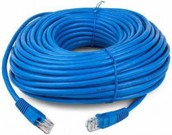 TERABYTE LAN Cable 5 m 5 m LAN Cable(Compatible with Laptop, PC, Router, Modem, Blue, One Cable)
