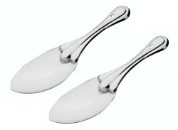 SignoraWare Kitchen Tools SS(Food Grade) Heavy Gauge(1.2 MM) Elite Rice Server/Rice Spoon/Serving Spoon No.4 for Seving/Cooking All Types of Rice/Kheer/Pudding/Subzi/Biryani (Size 26.5cm) Set/2