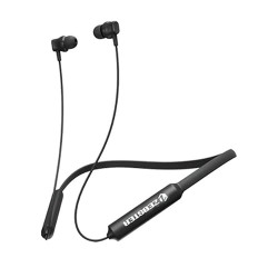 ZEBSTER Style 602 in Ear Wireless Neckband with Bluetooth 5.2, Voice Assistant Support, Call Function, Splash Proof Design (Black)