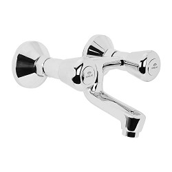 Benelave By Hindware BLSCP72504 Brass Single Lever Wall Mixer With L-Bend AGATE