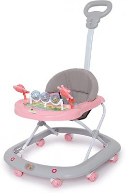 BeyBee Activity Walker With Parent Rod(Pink)Starts@1599