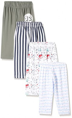 Mom's Love Unisex-Child Regular Casual Pants (HFC110128XXUPYJ_Multicolor 5_06-12MNTH)