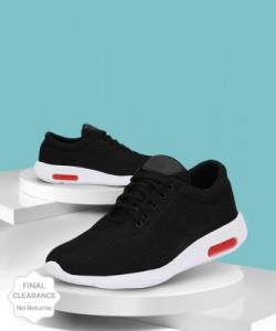 URBANBOX Sneakers Walking Shoes For Men(Black, White)