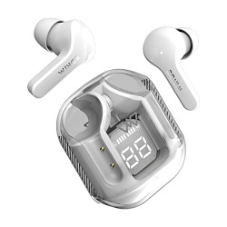 Wings Newly Launched Phantom 345 Best Low Latency 40ms Earbuds, Sync App Support, Ergonomic Case, 50 Hours Playtime, in Ear Airpods with Quad ENC Mic &Touch Controls TWS