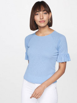 Casual Regular Sleeves Solid Women Starts From@259