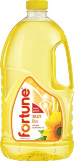 Fortune Sunlite Refined Sunflower Oil Plastic Bottle(2 L)