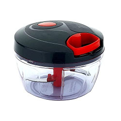 BigPlayer Unbreakable 450 ML Vegetable Chopper with 3 Blades for Chopping Fruits and Vegetables