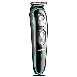 VGR V-055 Professional Rechargeable Cordless Electric Hair Clippers Trimmer Haircutting Kit with 4 Guide Combs for Men (3, 6, 9, 12 mm, Color- Black)