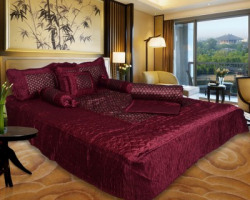 Urban Style Satin King Sized Bedding Set(Multi19)
