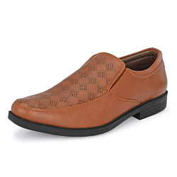 Centrino Men's 6063-03 Moccasin, TAN, 9 UK