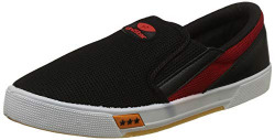Unistar Men Black Sneakers-6 UK/India (40 EU) (E-5020)